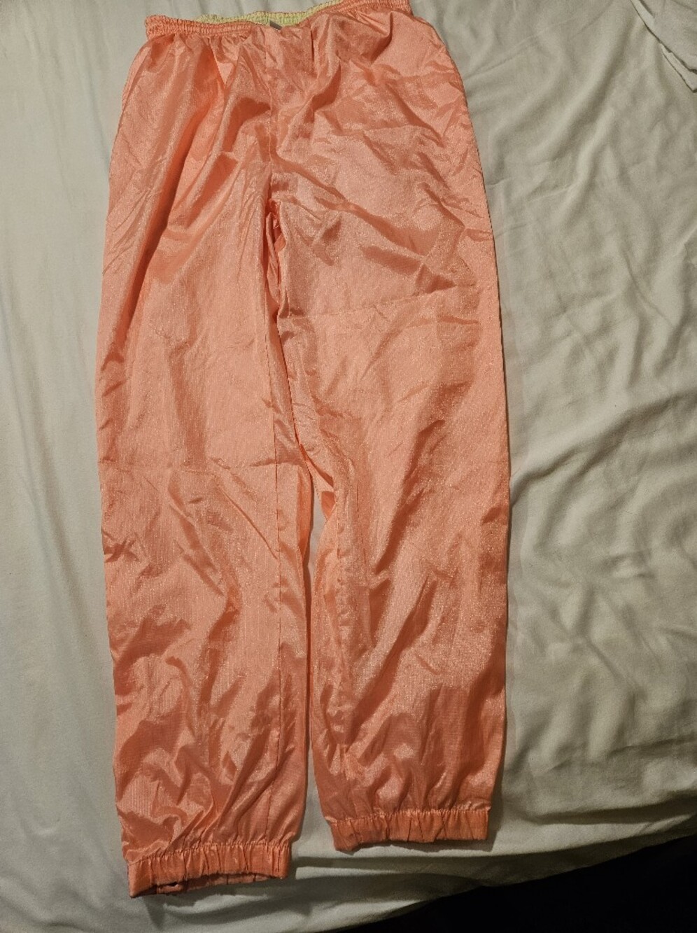 Vintage Columbia Peach Windbreaker Track Pants